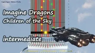 Kalimba tutorial:  Imagine Dragons - Children of The Sky (Starfield)
