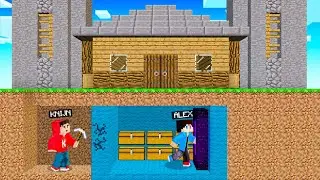 Ik Heb Een GEHEIME KAMER GEVONDEN Onder Mijn Huis! (Minecraft)