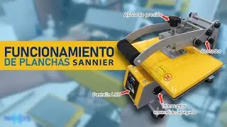 Funcionamiento de nuestras planchas de sublimación Sannier