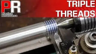 Triple Lead Threads on the Mini Lathe and in Fusion 360!