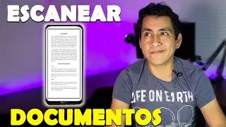 Como ESCANEAR un DOCUMENTO con el CEL sin PUBLICIDAD | Android & iPhone