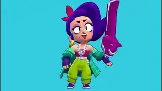 (BETA) CHOLA WINNING POSE GREEN SCREEN BRAWL STARS