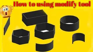 How to using modify tools in Revit Architecture...#03...🏡🏡