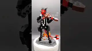 Dance with the Devil - instructions on Rebrickable.com! #halloween #thedevil #Satan #lego #legomoc