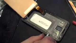 Замена дисплея смартфона (на примере Samsung A6+)