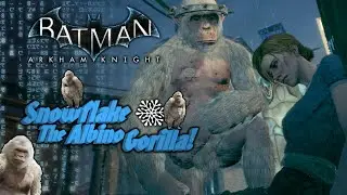 Batman Arkham Knight: Snowflake the Albino Gorilla! (Skin Mod)