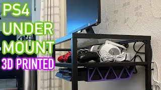 PS4 Under Desk Mount