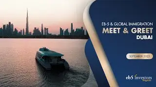 VIP YACHT RECEPTION AT THE EB-5 & Global Immigration Meet and Greet in Dubai. September 2023.