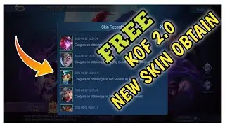 KOF bingo event 2.0 ml sure win skin | KOF bingo draw 2021 free skin mobile legends