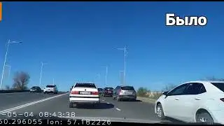 Разметку переделали за ночь в Актобе
