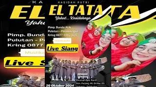 ⭕LIVE QOSIDAH EL TATA || THE WEDDING NASOKA & NOVI || DWI PRO || MUSTIKA AUDIO || 20 OKTOBER 2024