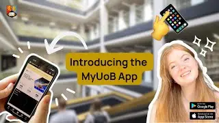 Introducing the MyUoB App 📲💻 • UoB Student Video #UniversityofBirmingham #UoB #studentlife