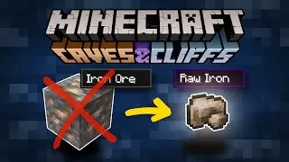 Gameplay Changes in Minecraft 1.17 | Caves and Cliffs Part 1