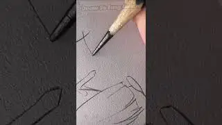 Drawing character Genshin Impact creative anime with light 