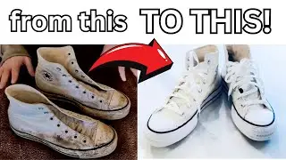 How to get white shoes white again