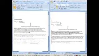 MS Word - Multiple Documents