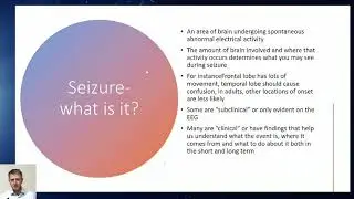 Seizure Classification and Monitoring, Unit Response - Michael J. Doherty, M.D.