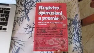 Quaderno operazioni premio#cashback