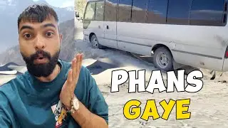 COLD DESERT Skardu Men BUSS Phans Gai😮 | Manthoka Waterfall | Sherry's Vlog
