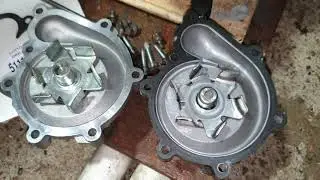 Замена помпы volvo xc90 v8 b8444s metelli