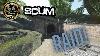 Tunnel Base Raid, Check Out This Unique Base We Raided That Was Built Inside A Train Tunnel In Scum.