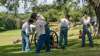 The Seminole Wars Battle Reenactment