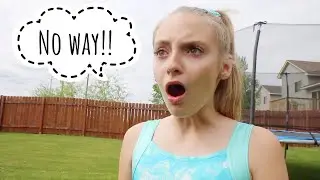 Jaidyn's Grandma is a CRAZY GOOD Olympic Gymnast!?!