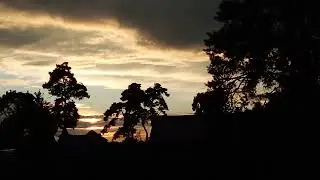 Роскошное вечернее небо