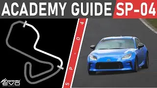 How To Get 3 Stars SP-04 Driving Academy Guide - Assetto Corsa EVO