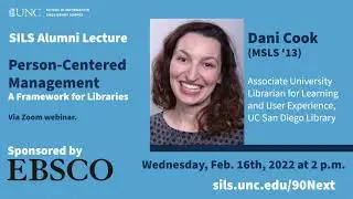 Alumni Lecture: Dani Cook (MSLS '13)