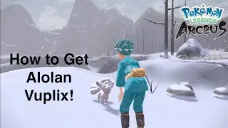 Pokemon Legends Arceus - How to Get Alolan Vulpix