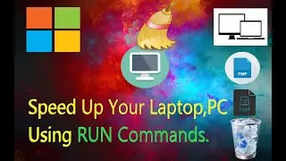 Clean Junk Files in Windows PC Laptop using RUN Commands | NO App Installation 100% Safe