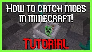 Easy Mob Trap In Minecraft Tutorial (No Mods)