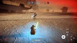 STAR WARS Battlefront II #328 @Tacticalporkk ran with Flesh grievous and Regen Dooku... from Yoda 💀