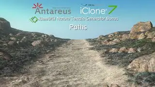 Nature Terrain Generator for iClone - Paths