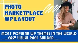 Best Photo Marketplace Layout Wordpress Theme And 1253 Other WP Templates. Easy Page Builder.