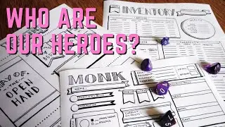 MEET OUR HEROES! | Waterdeep Dragonheist | Character descriptions