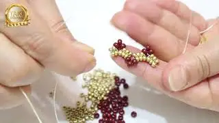 Jewelry Design-ZigZag Herrringbone Bracelet Making-HOW TO MAKE BRACELET-TUTORIAL-DIY-JEWELRY-HOW TO