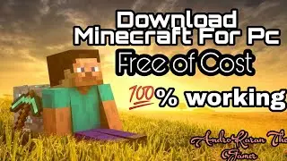 Download Minecraft PC Free From Official Website