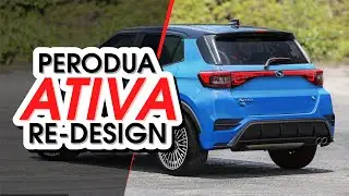 Perodua Ativa Re-Design | Virtual Design