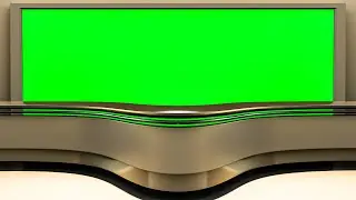 4K Green Screen Virtual Studio | Free For Use