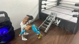 Razor’s Edge Through A Ladder(WWE Stop Motion) |WAF|