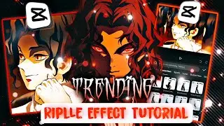Make this Trending Ripple dissolve Like AE Just In a Minute 😉 - CAPCUT Tutorial