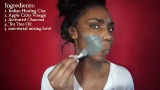 DIY: Best DIY face mask｜Activated Charcoal｜Tea tree oil｜Oak Leaf