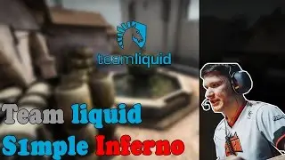 Team Liquid s1mple playing CS:GO ESEA on inferno (twitch stream)