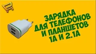 Зарядка 2 USB с AliExpress