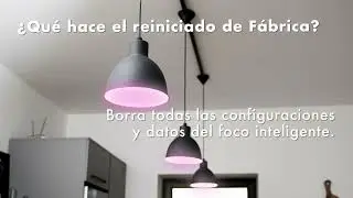 Pasos para reiniciar el Foco Inteligente Tapo L530E.