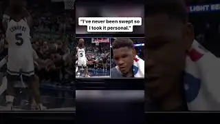 Anthony Edwards was not about to get swept in Dallas 