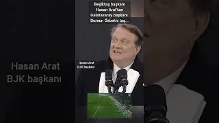 HASAN ARAT DURSUN ÖZBEK'E TAŞ ATTI #shorts