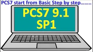 PCS7 V9.1 SP1 basic tutorial step by step...Easy to understand for simulation